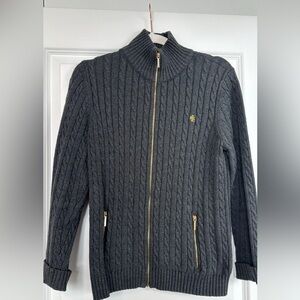 Ralph Lauren Wool Cardigan/Jacket in gray.